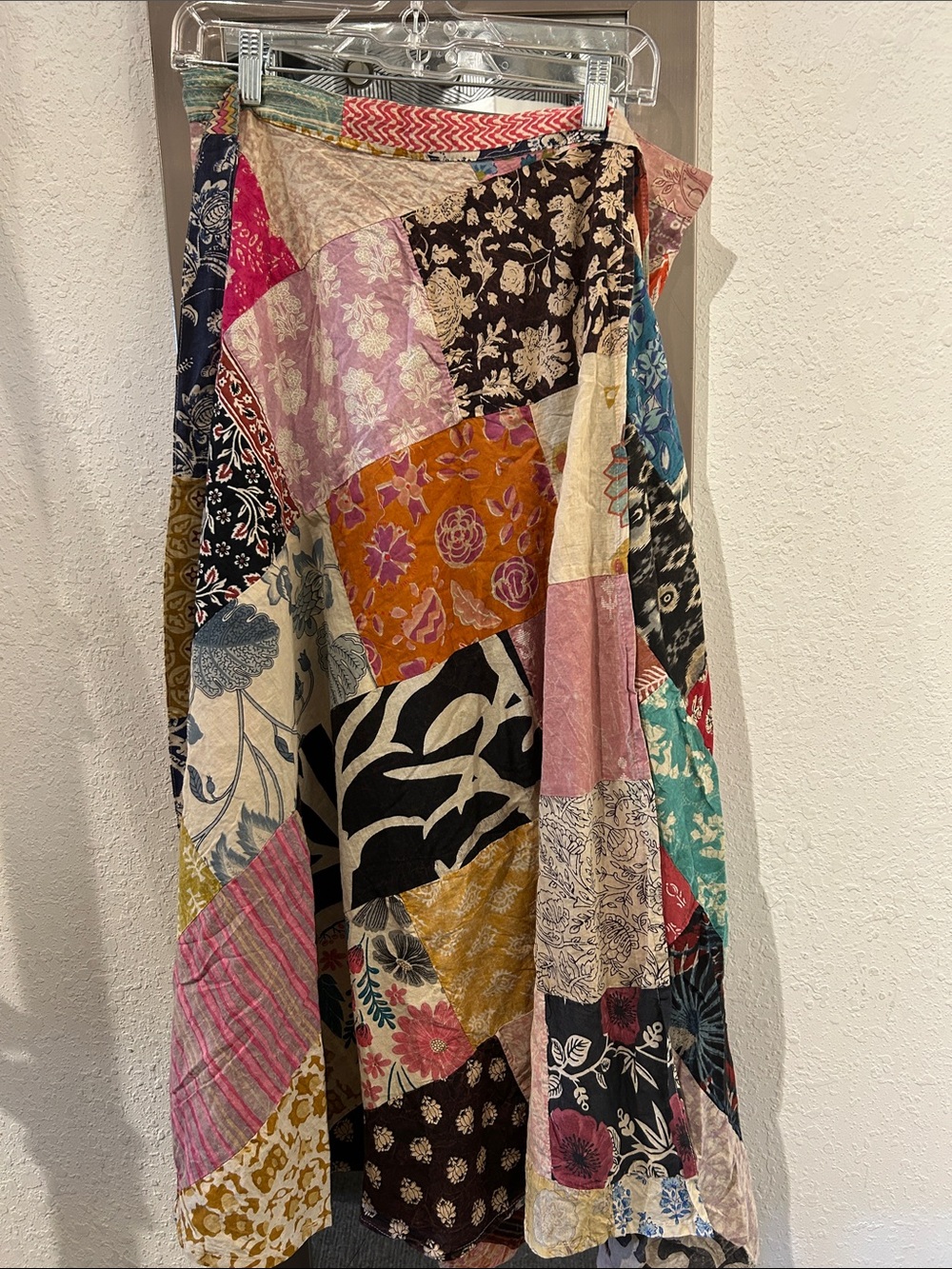 Jaded Gypsy Free Size Patchwork Wrap Skirt.NWT.